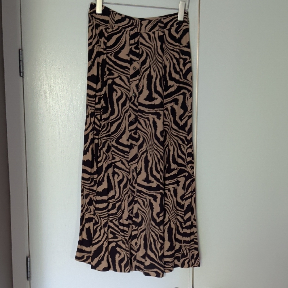 Zebra Print Women's Skirt